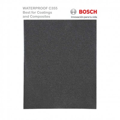PLIEGO LIJA AGUA 230X280MM G120 BOSCH C355