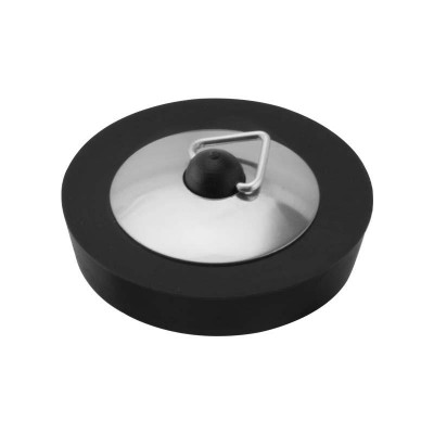 TAPÓN VÁLVULA 55MM GOMA NEGRA-INOX