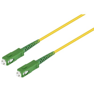 CONEXIÓN FIBRA ÓPTICA DATOS SC/APC-SC/APC 2 METROS