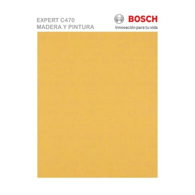 PLIEGO LIJA MADERA 230X280MM G80 BOSCH EXPERT C470