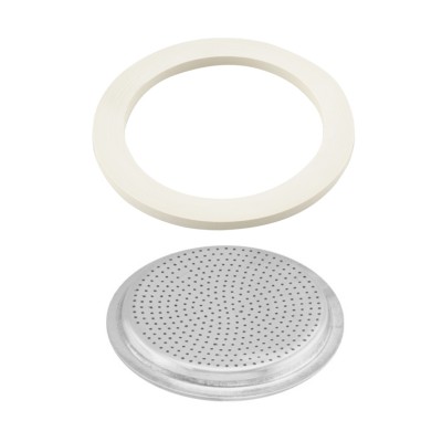 SET FILTRO Y JUNTA CAFETERA ALUMINIO 6 TAZAS