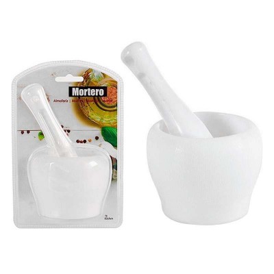 MORTERO COCINA PLÁSTICO 9,5CMS + MAZO