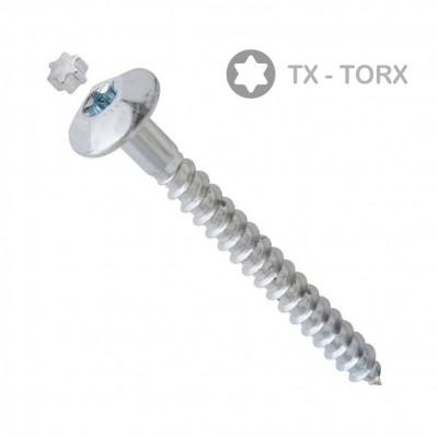TORNILLO INVIOLABLE 7X60MM ZINC