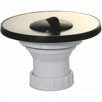 VÁLVULA FREGADERO 40X11/2" CHAPA 115MM SIN REBOSADERO