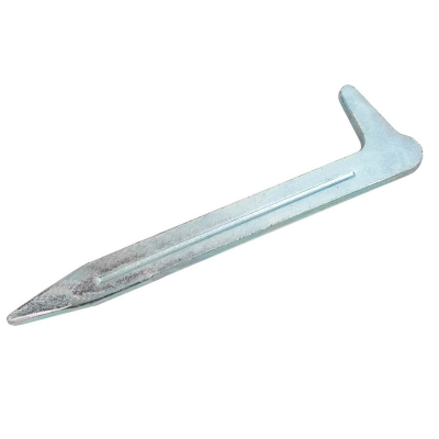 ALCAYATA PLANA 100X20X4,5MM Nº6 ZINC 