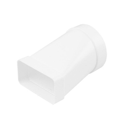 EMPALME PVC VENTILACIÓN MIXTO Ø100/110X55MM BLANCO