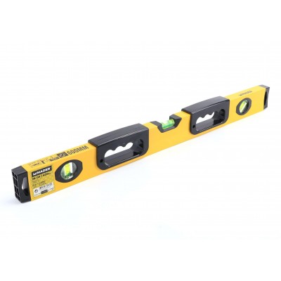 NIVEL ALUMINIO TUBULAR 60CM 3 BURBUJAS MAGNÉTICO MADER