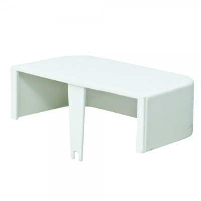 TAPA FINAL CANALETA AIRE ACONDICIONADO 70X40MM BLANCO JSL