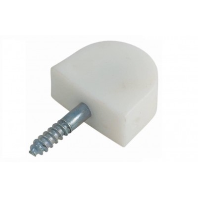 SOPORTE ESTANTE ATORNILLAR GRANDE PLÁSTICO BLANCO