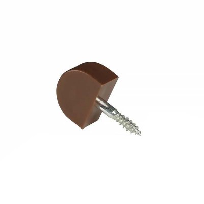 SOPORTE ESTANTE ATORNILLAR CHICO 13X10MM MARRÓN