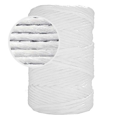 CUERDA RAFIA 1 CABO BLANCA ROLLO 200G