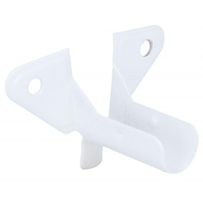 SOPORTE CORTINA 12MM LATERAL Nº3 BLANCO