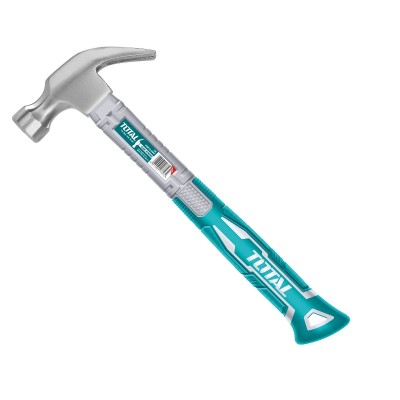 MARTILLO UÑA CURVA 450G MANGO FIBRA VIDRIO TOTAL