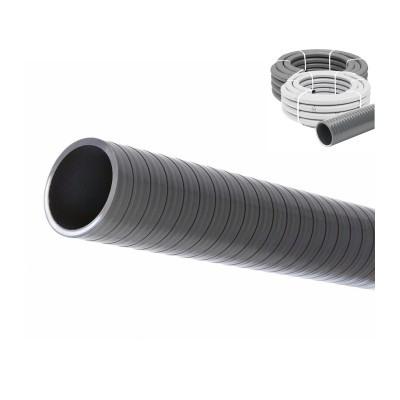 TUBO PVC FLEXIBLE 50MM GRIS (€/M)