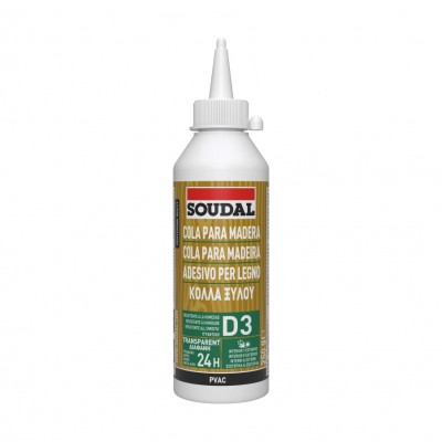 COLA MADERA RÁPIDA 250G D3 HUMEDAD SOUDAL