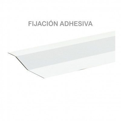 TAPAJUNTAS ESCALÓN ADHESIVO 98,5CM INOX. INOFIX 2128-1