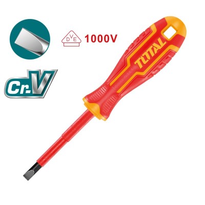 DESTORNILLADOR AISLADO RECTA CABINET SL5,5 X 125MM TOTAL