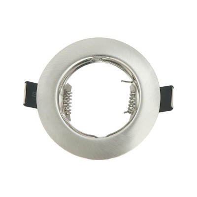 ARO EMPOTRABLE REDONDO Ø8CMS GU10 NIQUEL MAGURA