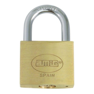 CANDADO ARCO NORMAL 20MM LATÓN MOD.1 AMIG