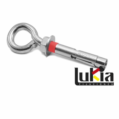 ANCLAJE METÁLICO ARGOLLA CERRADA M6X45MM Ø8MM