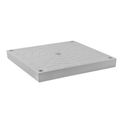TAPA ARQUETA POLIPROPILENO GRIS 30X30CM