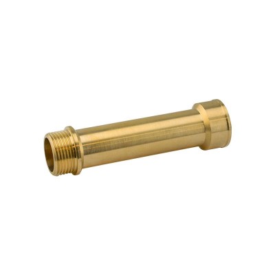 ALARGADERA LATÓN M-H 1/2" X 10 CM DORADA