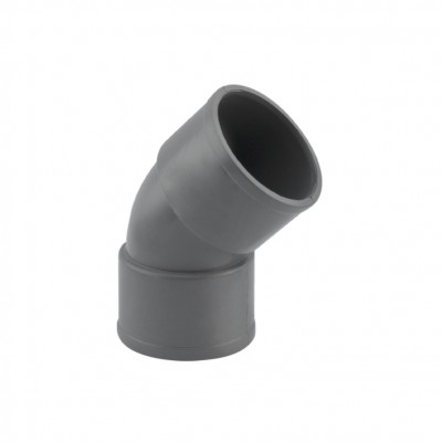 CODO PVC HEMBRA-HEMBRA 45º 32MM