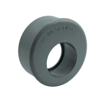 TAPÓN PVC REDUCCIÓN SIMPLE 90-50MM MACHO-HEMBRA