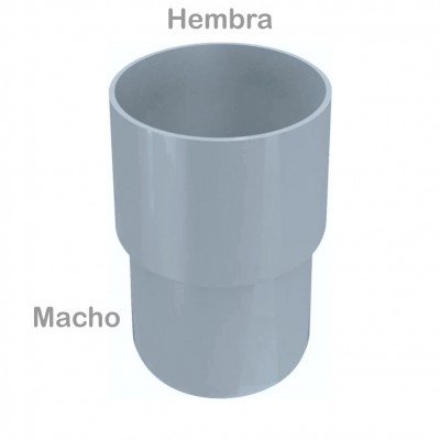 REDUCCIÓN PVC HEMBRA-MACHO 125-110MM