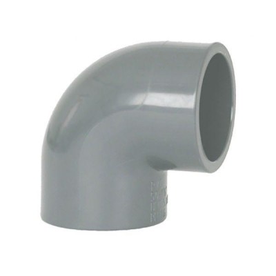 CODO PVC PRESIÓN HEMBRA-HEMBRA 90º 32MM