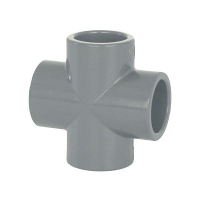 CRUZ PVC PRESIÓN HEMBRA 50MM PEGAR
