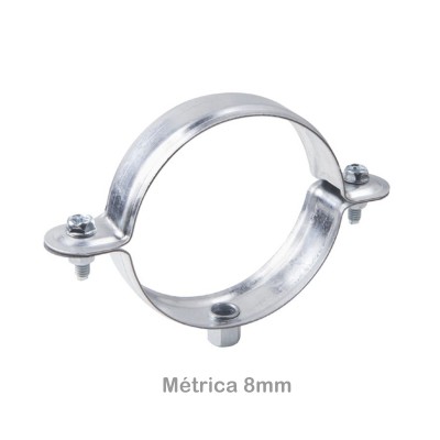 ABRAZADERA GALVANIZADA 90MM M8MM