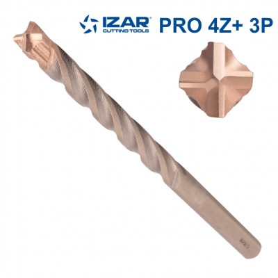 BROCA PARED PRO 4Z+ 3P 12X200MM IZAR 1821