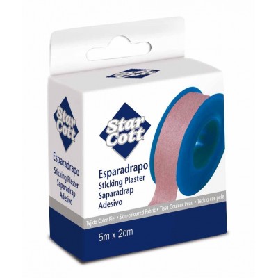 ESPARADRAPO TEJIDO 5M X 2CM STAR COTT