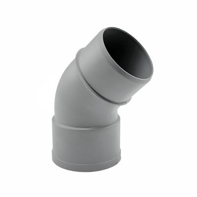CODO PVC MACHO-HEMBRA 45º 50MM