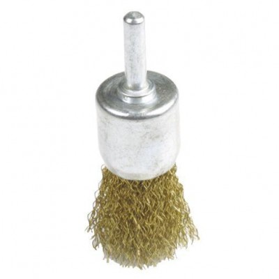 CEPILLO ALAMBRE Ø25X0,3MM BROCHA ESPIGA 6MM