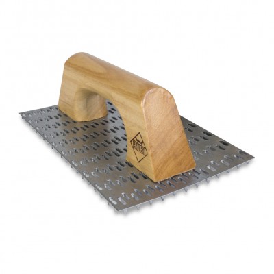 RASCADOR MORTERO 250X144MM MANGO MADERA RUBI 72960