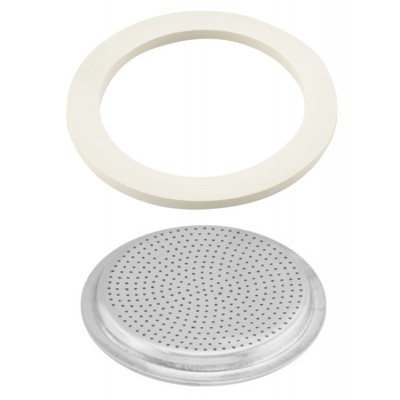 SET FILTRO Y JUNTA CAFETERA ALUMINIO 9 TAZAS