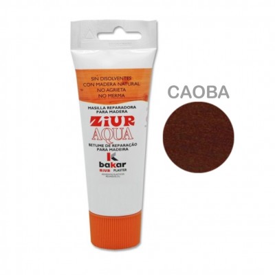 MASILLA REPARADORA MADERA 150G CAOBA ZIUR AQUA BAKAR