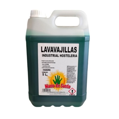 LAVAVAJILLAS INDUSTRIAL MANO DE SANTO 1L
