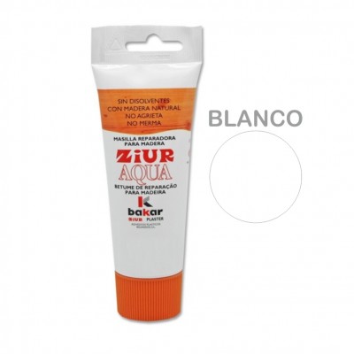 MASILLA REPARADORA MADERA 150G BLANCO ZIUR AQUA BAKAR