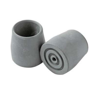 CONTERA ANDADOR Ø25MM EXTERIOR GOMA GRIS