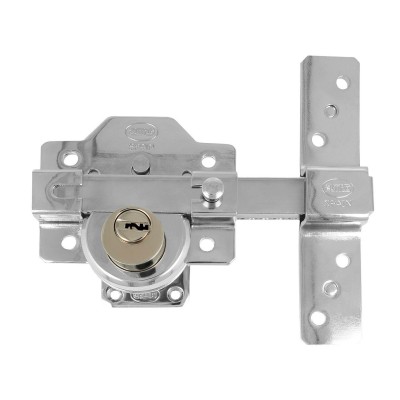 CERROJO ALTA SEGURIDAD MOD.4PLUS 105X170 CROMO AMIG