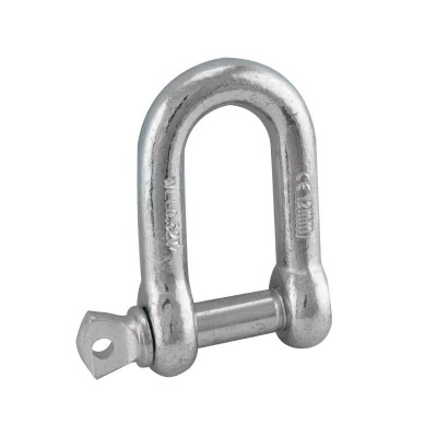 GRILLETE RECTO 5MM GALVANIZADO