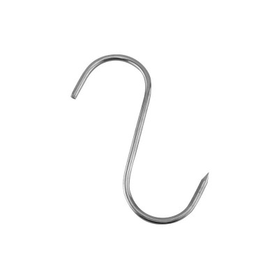 GANCHO CARNICERO INOXIDABLE 160X6MM