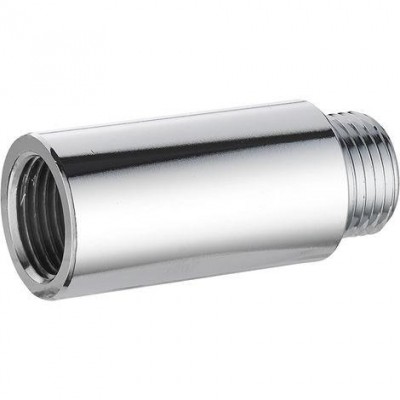 ALARGADERA LATÓN M-H 1/2" X 5 CM CROMO