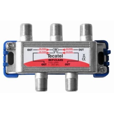 REPARTIDOR SPLITTER TV-SAT 5-2400MHZ 3 SALIDAS TECATEL CLASS A