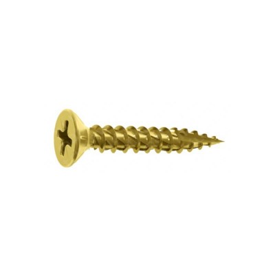 TORNILLO ROSCA MADERA 5X80MM CP/PZ BICROMATADO KAT®