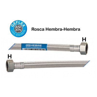 FLEXO CONEXIÓN 60CM H3/8"-H3/8"