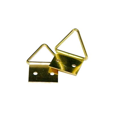 CUELGA MARCOS CUADROS 12X12MM LATONADO